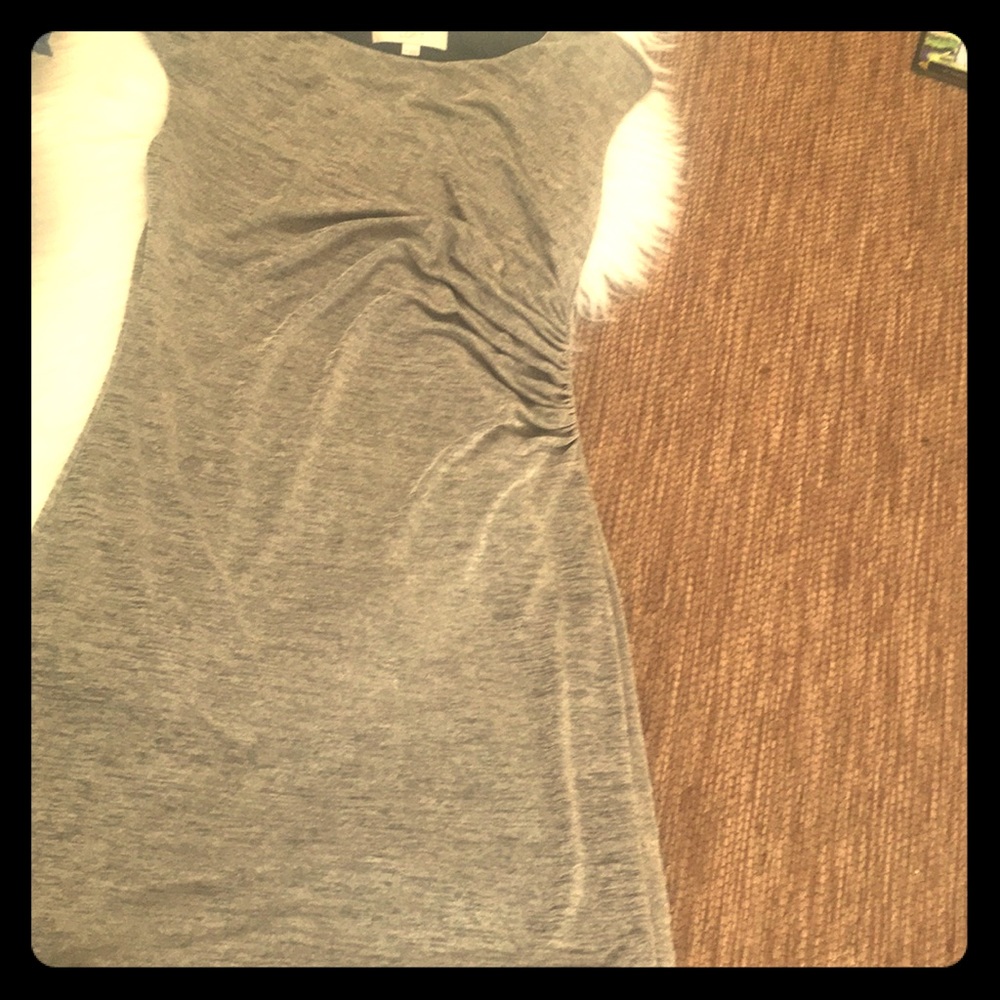 Ann Taylor Loft Gold and Black Dress